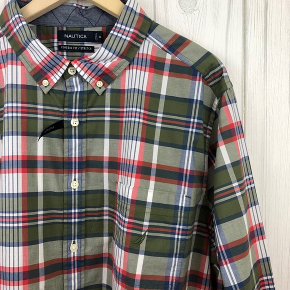 Nautica Classic Fit Long Sleeve Button Up - Picture 3 of 6